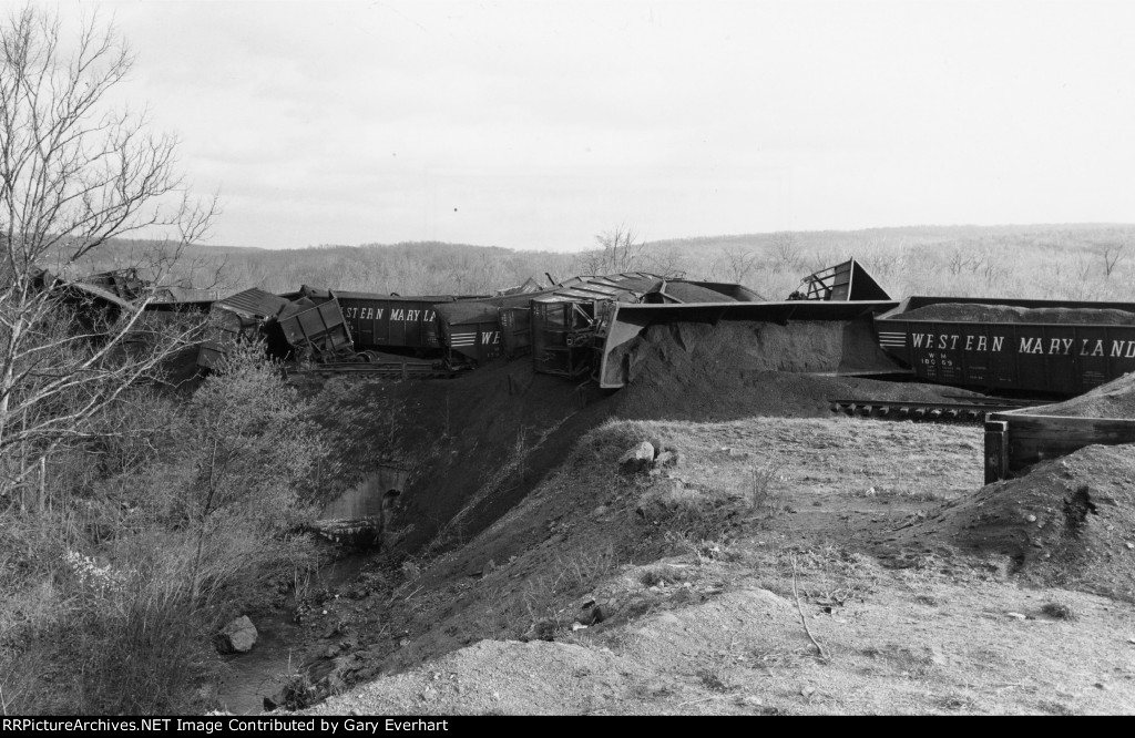 Western Maryland Derailment at Oldtown, MD